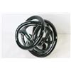 Image 3 : Glass Art Knot (green & Clear)