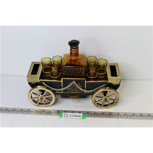 Vintage Wagon Decanter