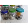 Image 4 : Assorted Nails and Hardware in Containers