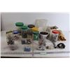 Image 1 : Assorted Nails and Hardware in Containers