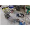 Image 2 : Assorted Nails and Hardware in Containers
