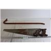 Image 1 : Hand Saw, Pry Bar