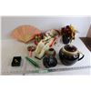 Image 1 : Rose Brooch, Hand Fan, Thinsulate Ear Muffs, Misc.