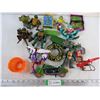 Image 1 : Plastic Toys-Several Teenage Mutant Ninja Turtle included