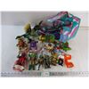 Image 1 : Lot of Plastic Toys Containing Mostly Teenage Mutant Ninja Turtle Toys
