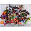 Image 1 : Flat of Assorted Plastic Toys and Characters