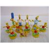 Image 3 : Lot of Assorted Simpsons Plastic Toys