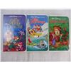 Image 4 : (11) Classic Walt Disney Movies in VHS-Alice-Robin Hood-Dumbo-Jungle Book and Others