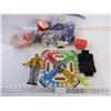 Image 1 : Classic TROUBLE game and Bags of Plastic figures and misc.