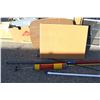 Image 3 : ** Huge Lot of Misc. - Duster, Painting Supplies, Small Shelving Unit, Coat Rack