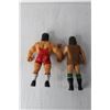 Image 4 : (4) 1980's Rubber Wrestling Figures - Ted Arcidi, Greg Valentine, Cowboy Bob Orton, Nikolai Volkoff