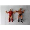 Image 5 : (4) 1980's Rubber Wrestling Figures - Ted Arcidi, Greg Valentine, Cowboy Bob Orton, Nikolai Volkoff