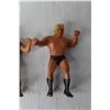 Image 7 : (4) 1980's Rubber Wrestling Figures - Ted Arcidi, Greg Valentine, Cowboy Bob Orton, Nikolai Volkoff