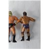 Image 10 : (4) 1980's Rubber Wrestling Figures - Jesse Ventura, Tito Santana, Ricky Steamboat, Greg Valentine