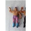 Image 5 : (4) 1980's Rubber Wrestling Figures - Jesse Ventura, Tito Santana, Ricky Steamboat, Greg Valentine