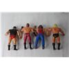Image 6 : (4) 1980's Rubber Wrestling  Figures - Magnificent Muraco, Brutus the Barber, Hillbilly Jim, Greg Va
