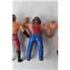 Image 9 : (4) 1980's Rubber Wrestling  Figures - Magnificent Muraco, Brutus the Barber, Hillbilly Jim, Greg Va