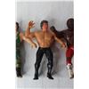 Image 4 : (4) 1980's Rubber Wrestling Figures - Junkyard Dog, Hercules Hernandez, Ricky Steamboat, Corporal Ki