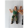 Image 5 : (4) 1980's Rubber Wrestling Figures - Junkyard Dog, Hercules Hernandez, Ricky Steamboat, Corporal Ki