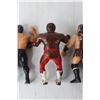 Image 9 : (4) 1980's Rubber Wrestling Figures - Junkyard Dog, Hercules Hernandez, Ricky Steamboat, Corporal Ki