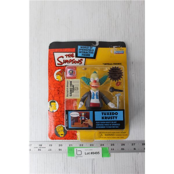 The Simpsons Tuxedo Krusty Action Figure (NIB)