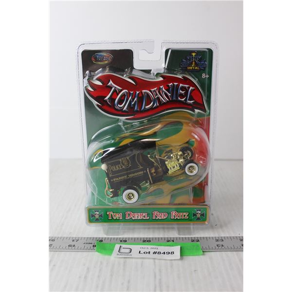 Tom Daniel Die Cast Metal Car - Police Car (NIB)