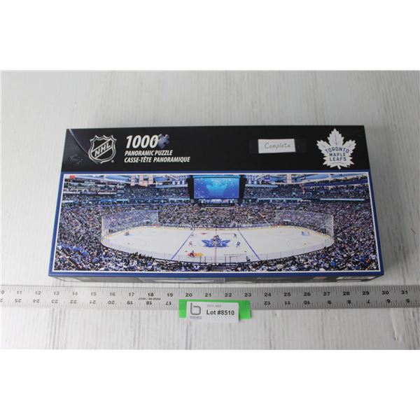 NHL Toronto Maple Leaf's 1000pc Panoramic Puzzle