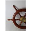 Image 5 : Wooden Ship Wheel (Two Broken Knobs)