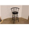 Image 4 : ** Black Bar Chair (38 1/2" high)