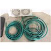 Image 4 : ** Hampton Bay Window Air Conditioner - (2) Garden Hoses (unknown lengths)