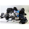 Image 1 : CD Wallet - Pentax Camera - Timers - Light Meter - Lunch Bag - Camera Bags - Misc. Items