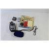 Image 8 : CD Wallet - Pentax Camera - Timers - Light Meter - Lunch Bag - Camera Bags - Misc. Items