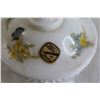Image 2 : White Milk Butterflies & Flowers Candy Dish