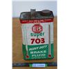 Image 1 : ** EIS Super 703 Heavy Duty Break Fluid Tin - Empty