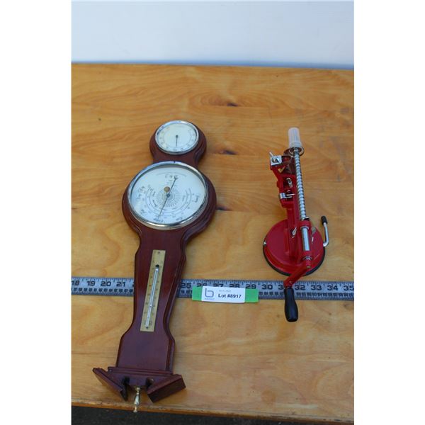 ** Barometer, Apple Peeler