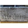 Image 2 : ** Wooden Axle Grease Crate - Imperial Canada, 18" x 13 1/2"