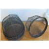 Image 5 : ** Vintage Pop Riveter, (4) Horse Nose Baskets, Kettle