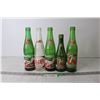 Image 1 : (5) Vintage Glass Bottles - Mountain Dew and Coca Cola