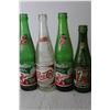 Image 3 : (5) Vintage Glass Bottles - Mountain Dew and Coca Cola