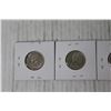 Image 5 : (4) Canadian Silver 25 Cent Coins