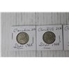 Image 3 : (4) Canadian Silver 25 Cent Coins
