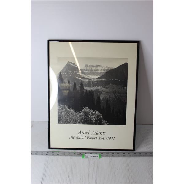 Framed Ansel Adams Photo - 16  x 20 1/2 