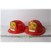 Image 1 : (11) Kids Plastic Fire Helmets