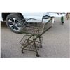 Image 1 : ** Vintage 2-Basket Shopping Cart - 36" Tall