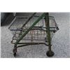 Image 3 : ** Vintage 2-Basket Shopping Cart - 36" Tall