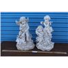 Image 1 : ** (2) 19" Tall Angel Lawn Ornaments