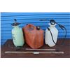 Image 1 : ** (2) Weed Sprayers, Gas Can