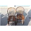 Image 1 : ** (2) Wooden Chairs