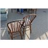 Image 4 : ** (2) Wooden Chairs