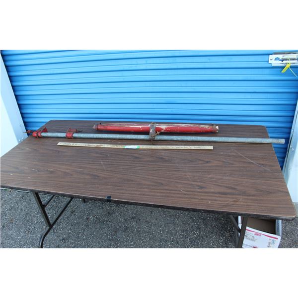 ** Pipe Bar - 60" Long, with Wooden Evener